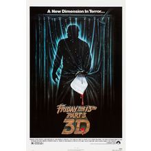 Friday the 13th Part 3 (1982)_1 Movie Film Poster Canvas iconic design