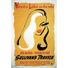 Sulivan's Travels- Us-1942 small Poster Canvas Movie Film Print A0 A1 A2 A3 A4 A
