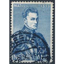 400ᵗʰ Birth Anniv King William I: 12½c - Netherlands 1933 - FH - MiNr 260