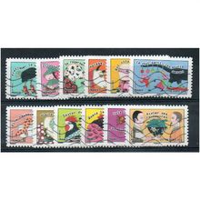 FRA 2013 (SET) 'JUMPING FROM ONE THING TO ANOTHER'(12v) FINE USED (EBID21-744)