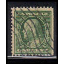 Used 331 1c Benjamin Franklin Average Plus BPS K2653