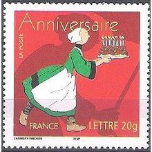 France 2005 Michel 3929I Neuf ** Cote (2008) 1.50 € Timbre pour anniversaires