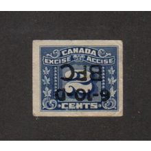 FX98 - #BFC (I), Aug 1935 (Tobacco Overprint) - Canada Excise Tax Revenue Stamp