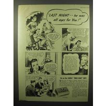 1940 Camay Soap Ad - Last Night He Was All Eyes for You