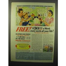 1940 Camay Soap, Oxydol Detergent Ad - Jingle Contest