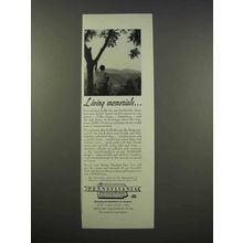 1946 Pennsylvania Tourism Ad - Living Memorials