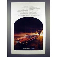 1970 Ford Thunderbird Car Ad!