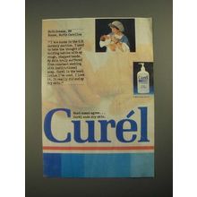 1987 Curel Lotion Ad - Most Women Agree