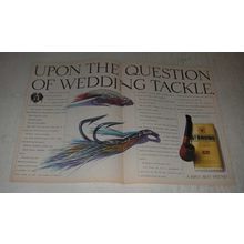 1989 St Bruno pipe Tobacco Ad - Upon the question of wedding tackle