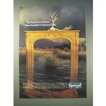 1989 Spiegel Home Fashions Ad - The French Pine Mantel