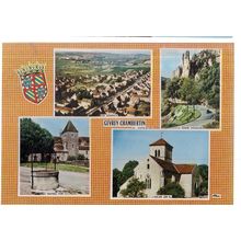 multiview, GEVREY-CHAMBERTIN, FRANCE unused postcard =