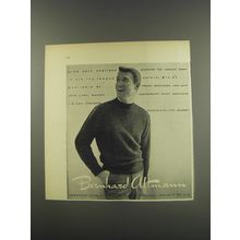 1956 Bernhard Altmann Crew Neck Shetland Pullover Sweater Advertisement