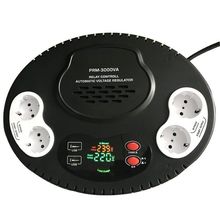 ESTABILIZADOR REGULADOR DE VOLTAJE 3000VA CON PROTECCION DE SOBRETENSION