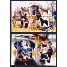 Chad Dogs 2 Sheetlets 2012 MNH