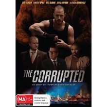 The Corrupted DVD | Sam Claflin, Timothy Spall | Region 4