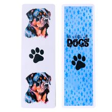 Rottweiler Bookmark - Fully Laminated 300gsm Bookmark - Bookish Gift