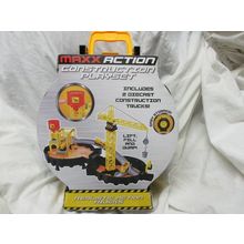 Construction Play Set Includes 2 Diecast Construction Trucks