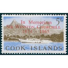 Cook Islands 1965 5s Churchill Commemoration SG184 MNH