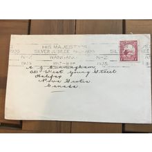 ICOLLECTZONE New Zealand Silver Jubilee Cover (F300)