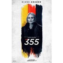 The 355 8 Poster Canvas Movie Film Print A0 A1 A2 A3 A4 A5 A6 Art Wall Decoratio