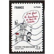 FRA 2009 (56c) 'SOURIRES -J'AI FAIT ' FINE USED (EBID11027)