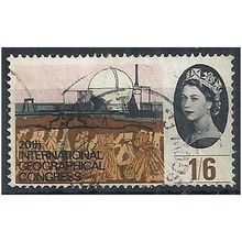 1964 SG654p 1/6d Geographical Phosphor Fine Used . ..