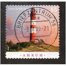 GER 2008 €0.55 (S/A) 'LIGHTHOUSES -AMRUM' FINE USED (EBID30-566)