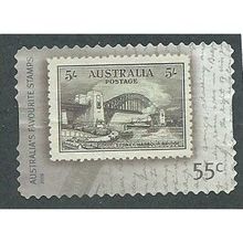 AUS 2009 55c(S/A) 'FAVOURITE STAMPS ' FINE USED (EBID37-221)