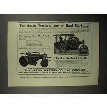 1911 Austin Motor Road Roller, Road Scarifier Ad