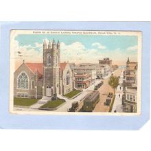 New Jersey Ocean City Eighth St At Central Looking Towards Boardwalk~628