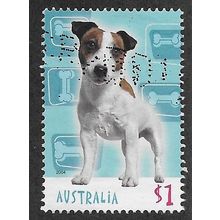 AUS 2004 $1.00 'CATS AND DOGS' FINE USED (EBID66-631)