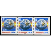 2279 25c E Earth Very Fine MNH Dry Gum PNC 1211/3 R0185