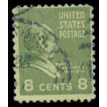 Used 813 8c Martin Van Buren Barely Clears M07853