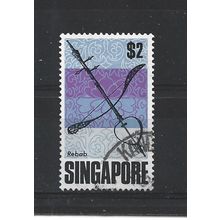 Singapore.SG113 $2 Rebab.Fine Used.Jun25