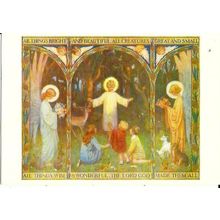Art MARGARET TARRANT All Things Bright An d Beautiful Postcard (Medici 2067)