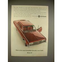 1965 Chrysler 300 4-Door Hardtop Car Ad - Drive It!