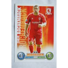 2007/08 Topps Match Attax Trading Card - Fabio Rochemback, Middlesbrough FC