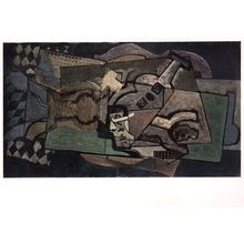 Georges Braque Nature Morte Au Gueridon 1918 Painting Postcard