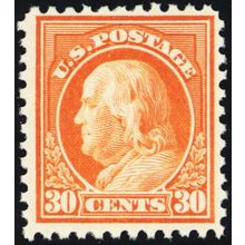 516, Mint FVF NH 30¢ - PO FRESH! - CV $70.00 - Stuart Katz