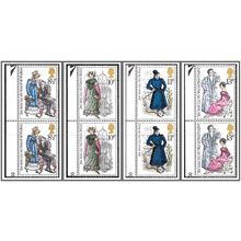 SG989-992 1975 Jane Austin Pairs Unmounted Mint hrd2a