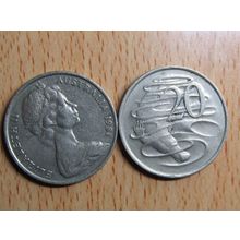 Australia 1981 20 Cents Coin