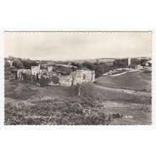 Manorbier Castle Postcard RP Pembrokeshire Wales W968
