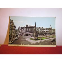 STATION SQUARE, HARROGATE, YORKSHIRE unused postcard by E T W Dennis (a) =