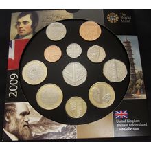 2009 Kew Gardens Royal Mint coin set BUNC