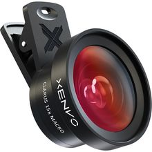 Pro Lens Kit for Iphone and Android, Macro and Wide Angle Lens with LED Light an