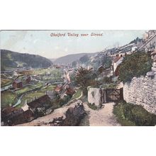 EC336 CHALFORD VALLEY NEAR STROUD . PRINTED POSTCARD