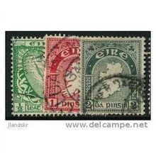 1922/1923 3 different values - #602 fine used (o) - watermark 1