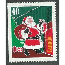 CAN 1991 40c 'CHRISTMAS ' FINE USED (EBID38-878)