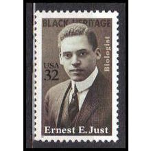 3058 32c Ernest Just * Fine MNH W1585