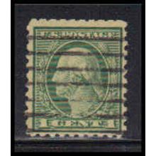 Used 543 1c George Washington Barely Clears RA2028